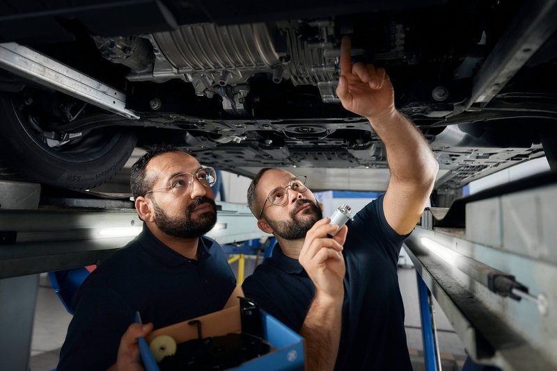 ZF bietet E-Auto-Reparatur-Kits für freie Werkstätten an. Foto: ZF