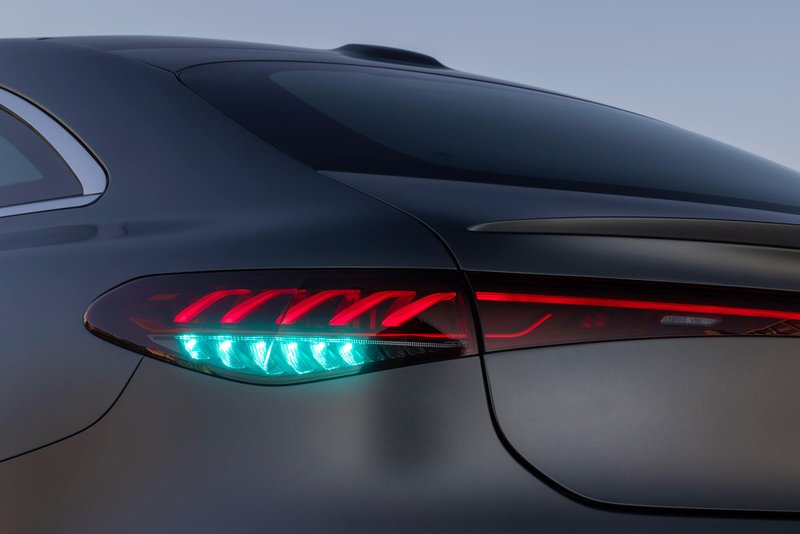 Türkis könnte zur Farbe des autonomen Autos werden. Foto: Mercedes-Benz